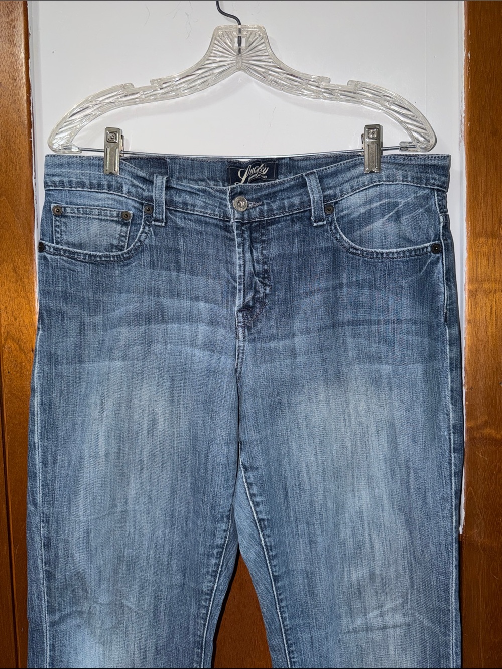 Lucky Brand Dungarees Ringspun Cotton Jeans women’s size 12